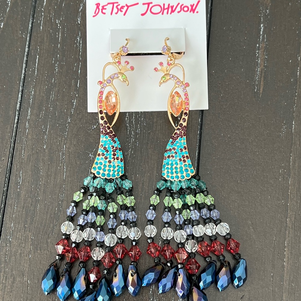 Betsey Johnson Earrings - Picture 7 of 8